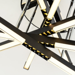 Потолочная светодиодная люстра Modelight MDL.9371.600CL BK