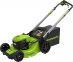 Газонокосилка аккумуляторная GREENWORKS GD40LM48SPК4 40V, самоходная 2517407UB
