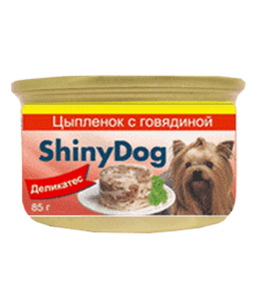 Gimborn Корм конс. 85 г для собак `Гимборн Шанни Дог`, цыпленок с говядиной