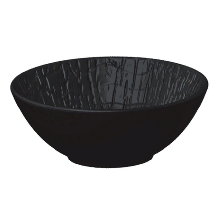 Блюдо для салата d=16*5.5 см, серия "Black Raw Wood" P.L.