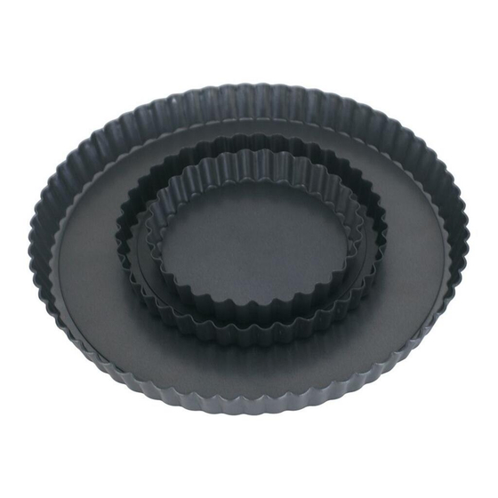 Форма для выпечки "Тарталетка" рифленый край, съемное дно, d 26 см, h 3 см, P.L. Proff Cuisine