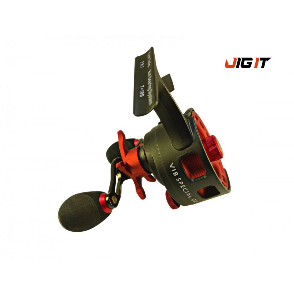 Катушка Зимняя JIG IT TEAM DUBNA VIB SPECIAL G2, left hand