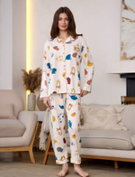 Пижама штаны+рубашка дл/р В2628