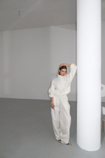 Брюки на резинке, Молочные