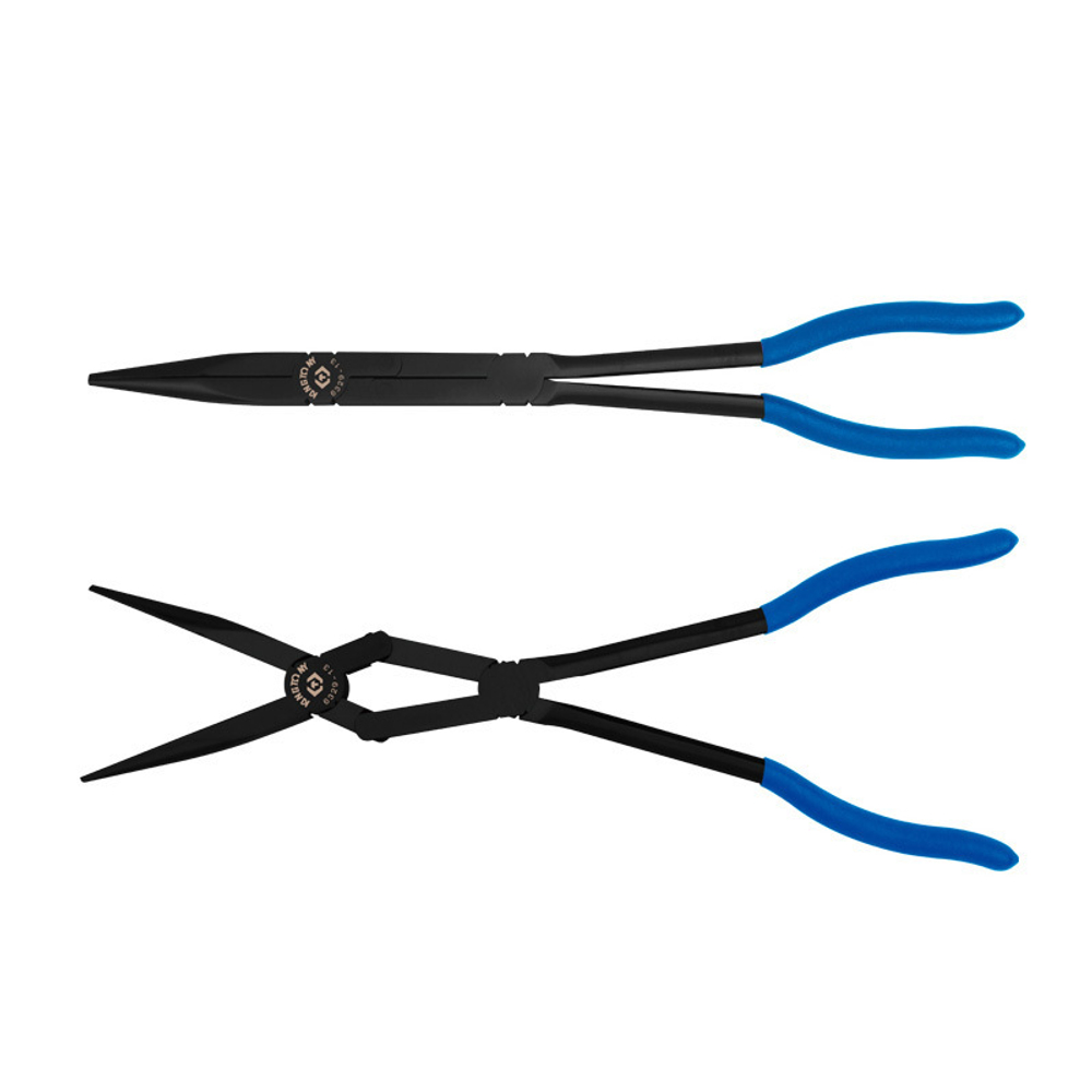 KING TONY (6329-13C) Плоскогубцы тонконосые удлиненные 340 мм, двойной шарнир