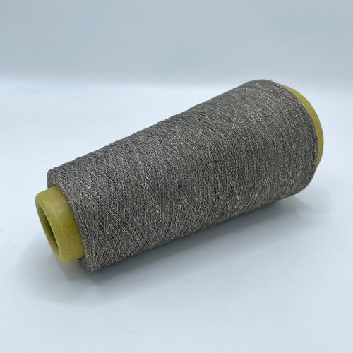 Пряжа для вязания LINSIEME 71% вискоза 22% полиамид 7% люрекс  (100 гр на конусе)