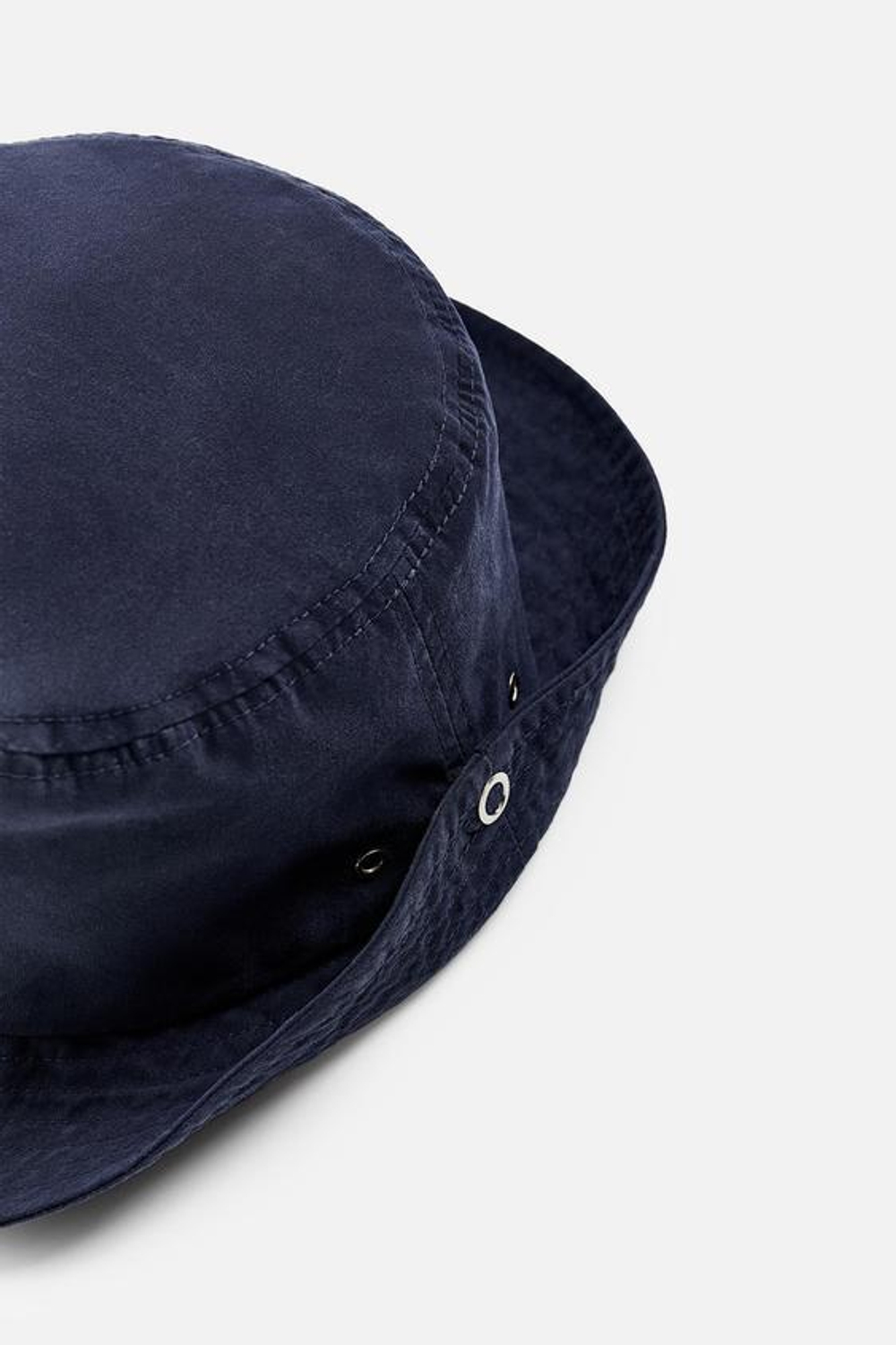 ZARA ПАНАМА ИЗ ХЛОПКА, ТЕМНО-СИНИЙ