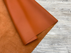 Elliot Russet Orange (1,3-1,5 мм), цв. Оранжевый, натуральная кожа
