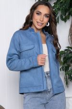 Жакет на молнии Александра (синий) Б10609 LT Collection