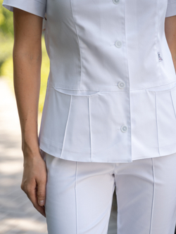 Костюм медицинский женский | Бл-334+Б-110 клеон премиум