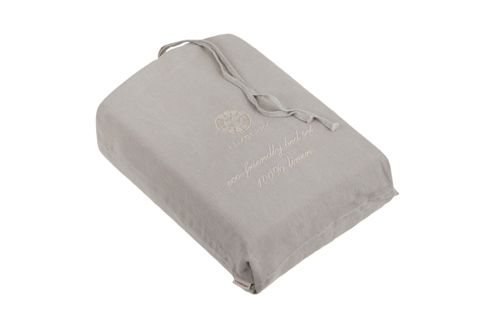 Постельное белье 2 спальное евро Luxberry Bedroom Line натуральное упаковка