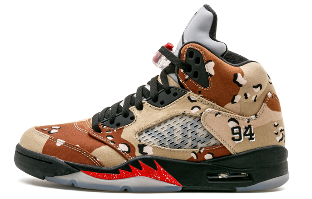 Кроссовки Supreme X Jordan Air Jordan 5 Retro Desert Camo