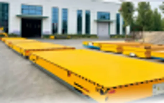 Электрическая транспортная платформа SKPW-15T грузоподъемностью 15 тонн, SMTG