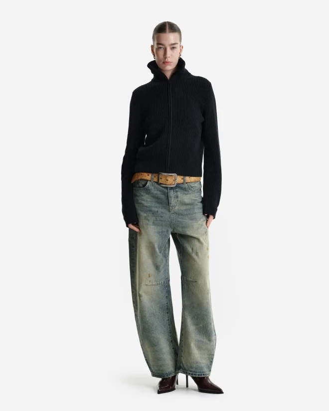 Кардиган на молнии