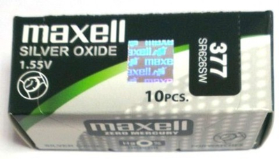 Элемент питания MAXELL SR626SW (377) BL-1