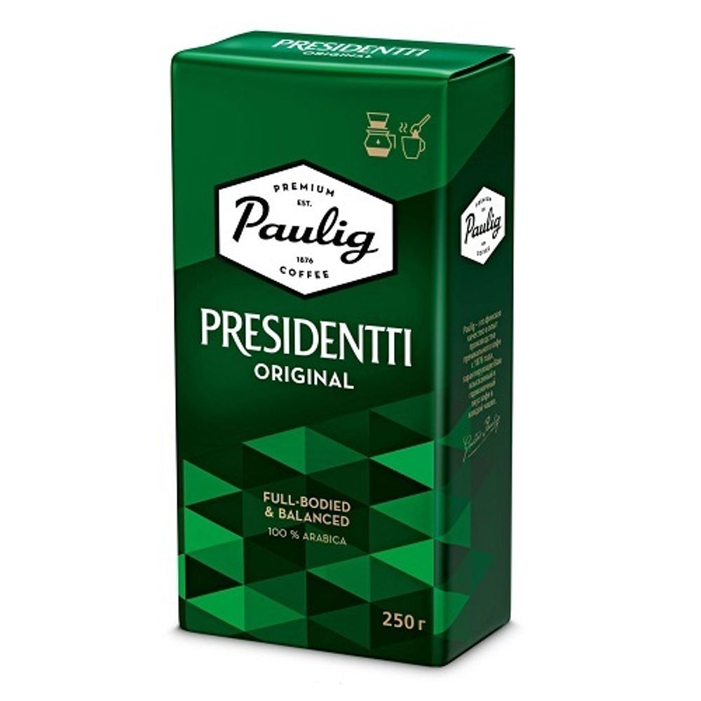 Paulig Presidentti, 250гр, молотый