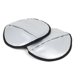 Наколенники короткие ПВХ (Ж), серый