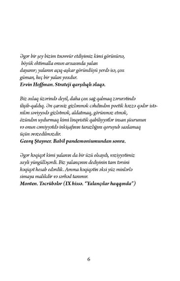 Yalan psixologiyası