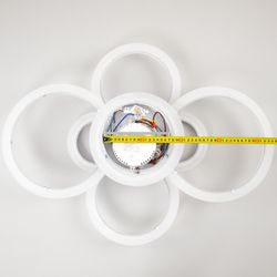 Citilux Сента CL237B160E RGB Люстра с пультом Белая