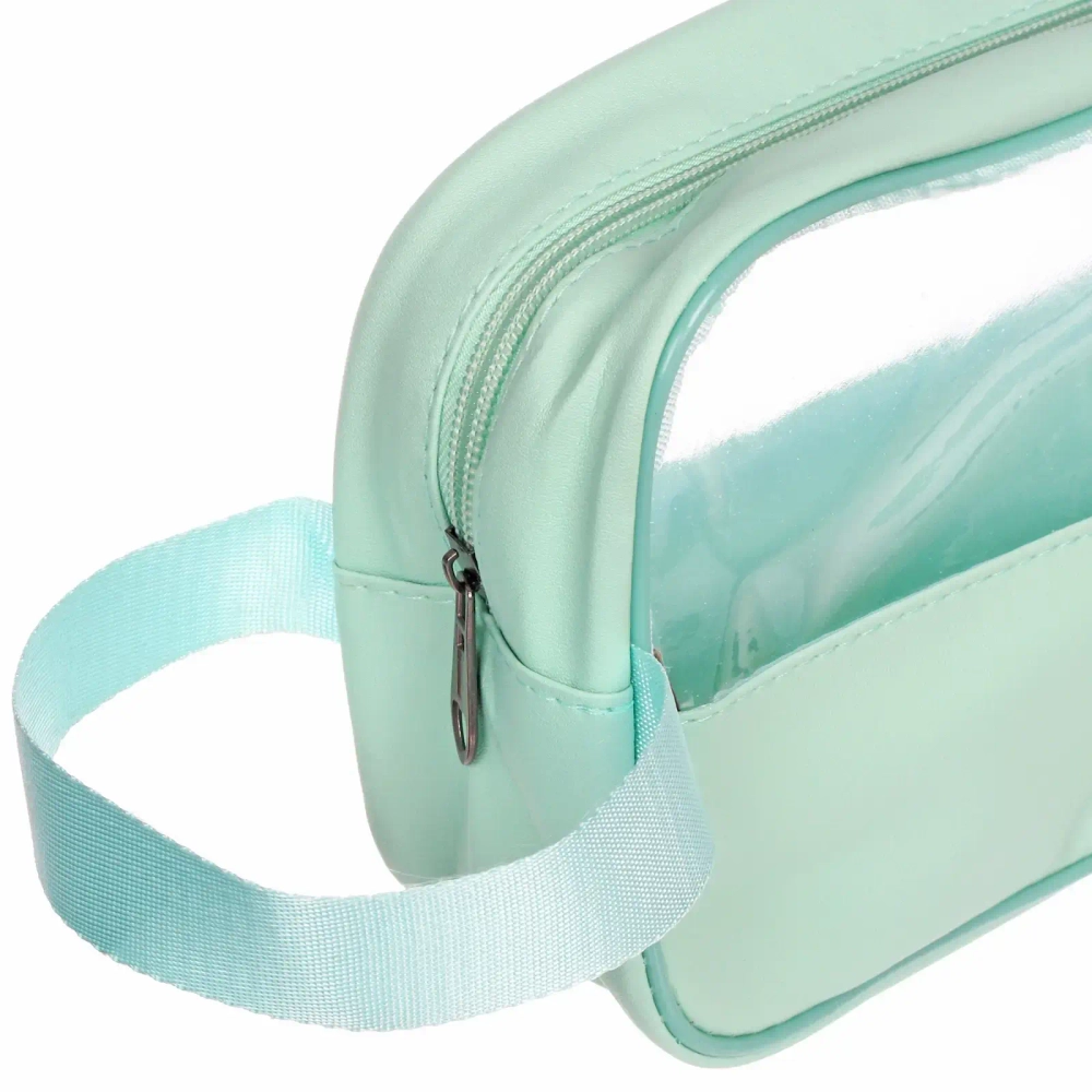 Косметичка универсальная «Bon Salon mini», цвет мятный, 7*13*22см✦