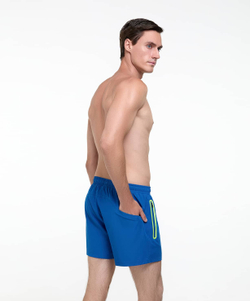 Шорты для плавания Splash Blue/Lime, полиэстер
