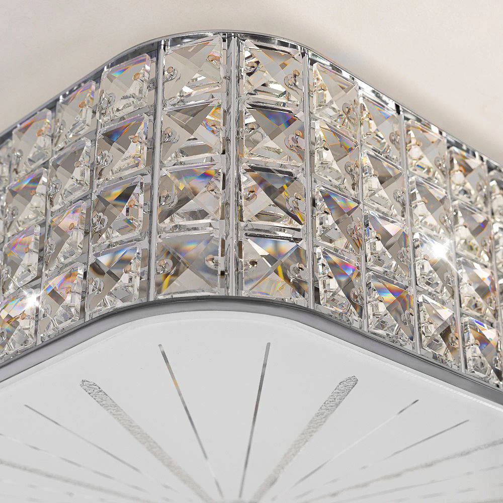 Citilux Портал CL324261 Люстра хрустальная Хром