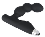 Стимулятор простаты с вибрацией Rebel Bead-shaped Prostate Stimulator (Цвет: черный)