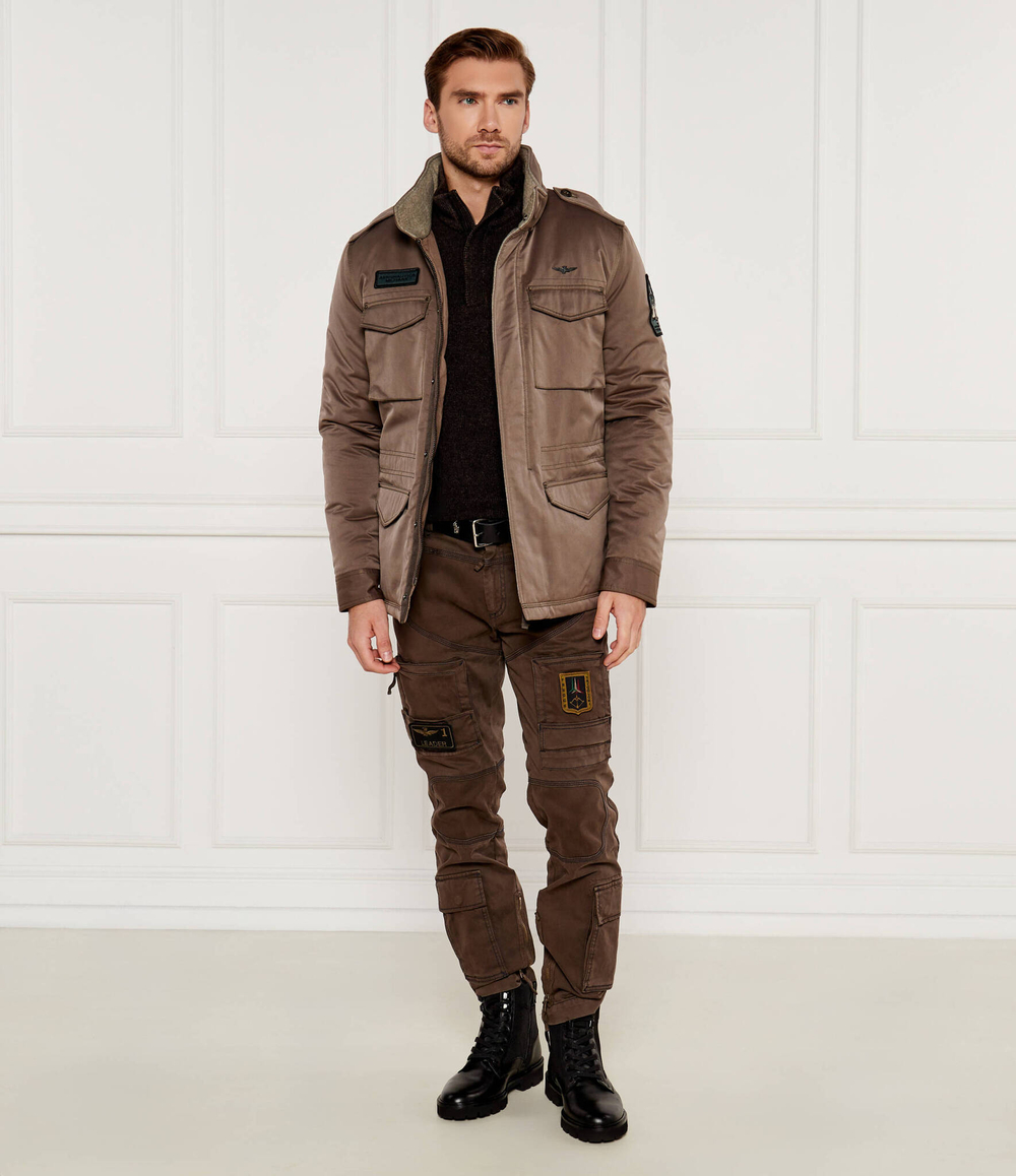 Куртка FIELD Aeronautica Militare - коричневый(AB2189CT3376)