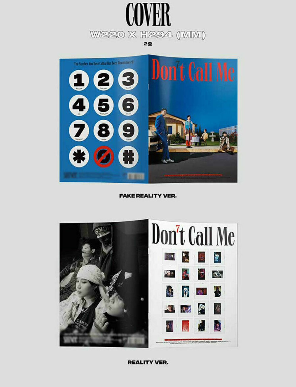 SHINee - Don’t Call Me [Photobook ver.] (Fake Reality ver.)
