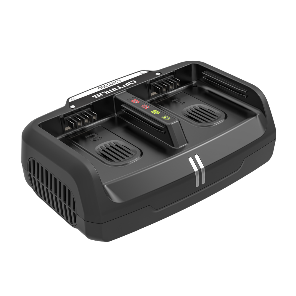 Ультра быстрое двух портовое зарядное устройство Greenworks CHD1300, 82V (2960507)