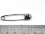Булавка из серебра многофункциональная Pin-Skull-I AZPIN-01