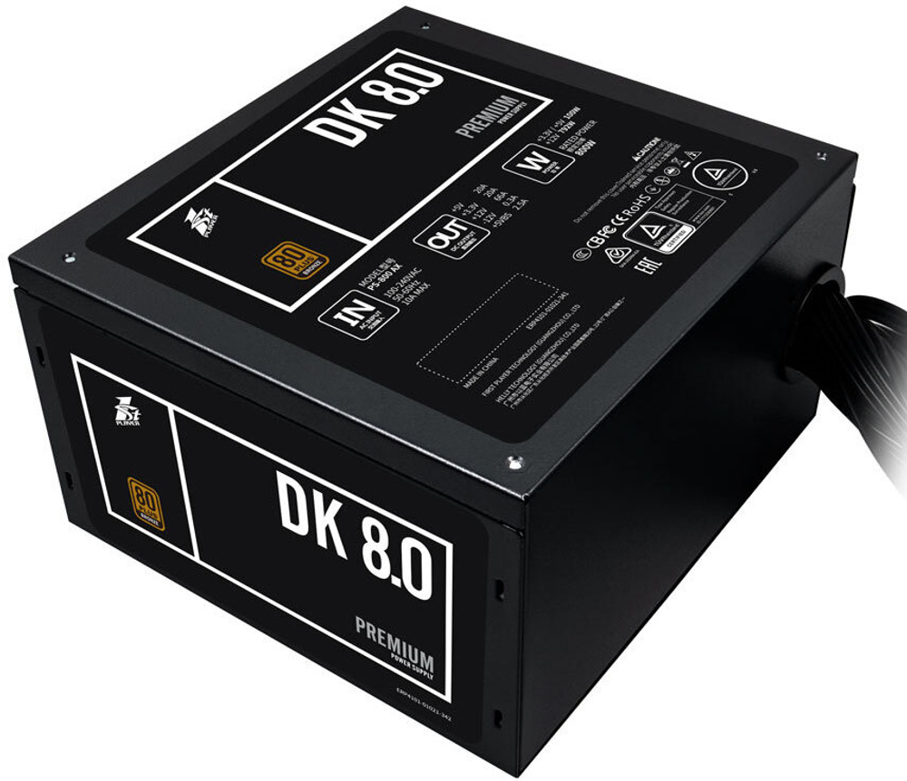 Блок питания ATX 1STPLAYER DK PREMIUM 8.0