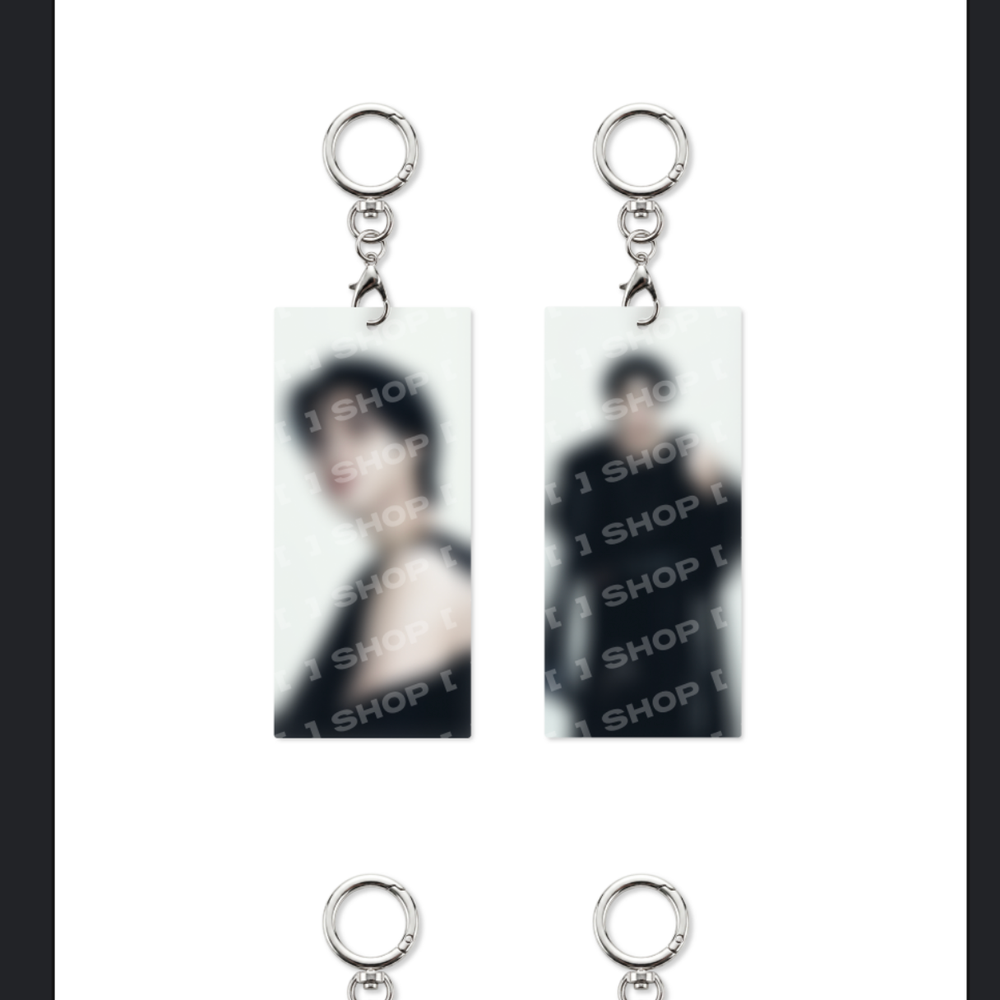 Мерч Stray Kids SECRET ACRYLIC KEYRING - RUN IT (брелок)