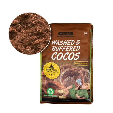 Atami Washed & Buffered Cocos 50л