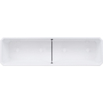 Ящик балконный 60см "Basil", белый