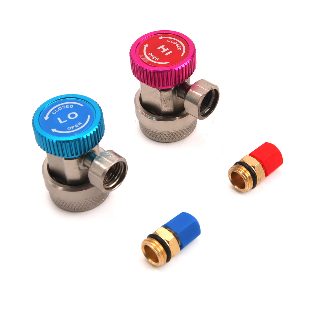 Комплект Г-образных быстросъемных адаптеров (с доп. штуцерами) Car-Tool CT-M1006