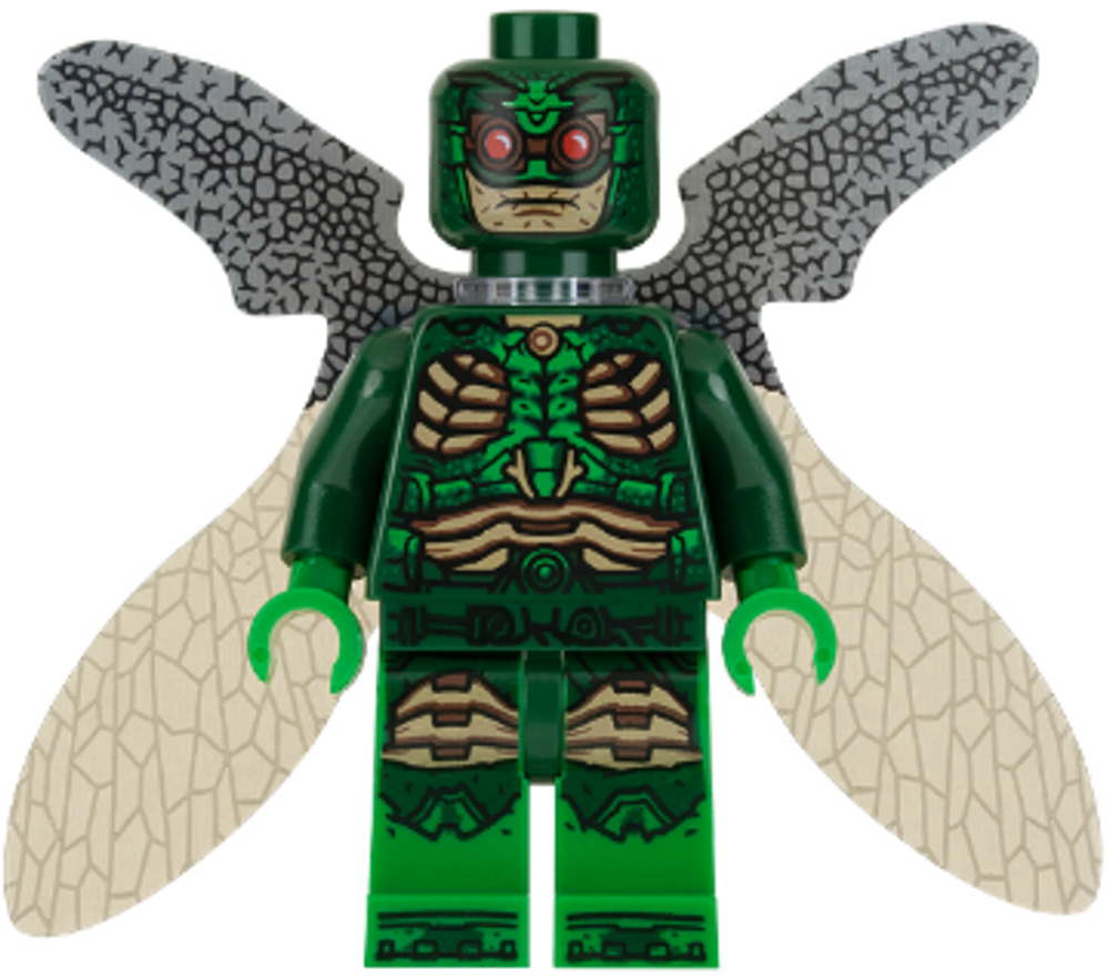 Минифигурка LEGO sh0433 Парадемон тёмно-зелёный