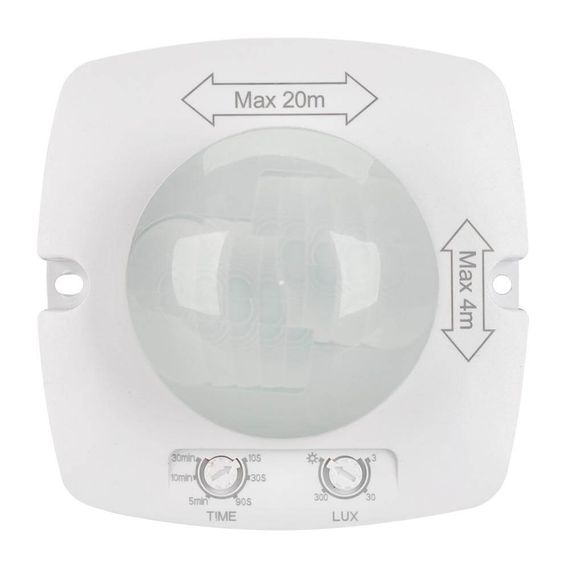 Датчик движения инфракрасный Arlight Nave-PIR-UP-360-230V-Multi 027872