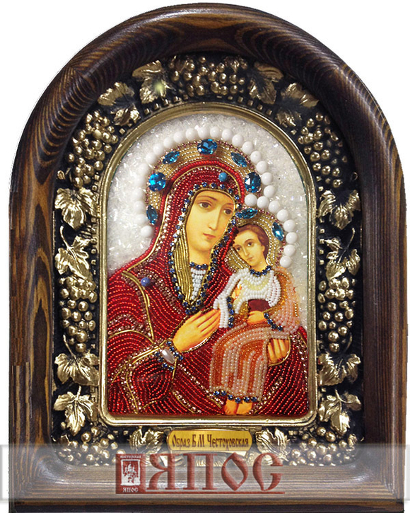 Икона Пресвятая Богородица Честоовская бисер