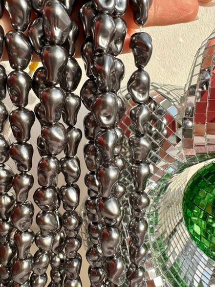 Жемчуг барочный 10мм, "Майорка. Имитация"