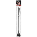 Черный стек с наконечником-сердечком - 54 см. (Цвет: черный)