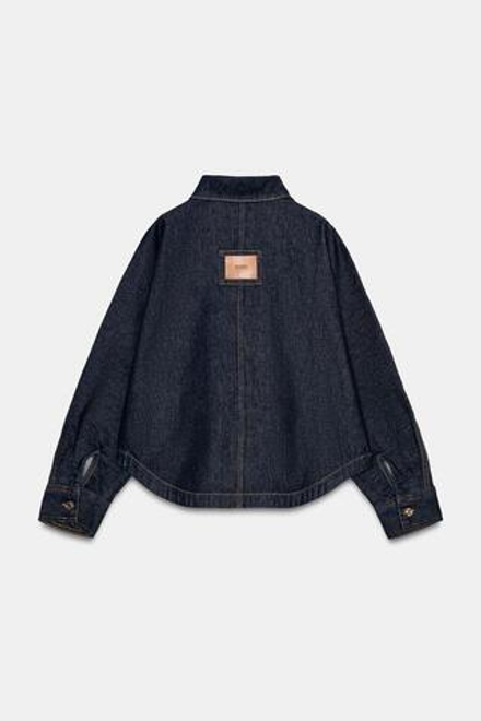 ZARA ДЖИНСОВАЯ КУРТКА Z1975 SET, СИНИЙ