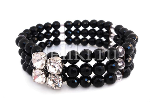 браслет из агата (б-0841-17)