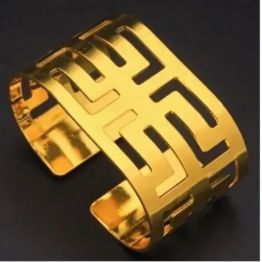 Набор колец для салфеток 6шт «Олимпия» 5,5*3см, золото