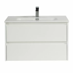 Тумба с раковиной BelBagno KRAFT 90 2C-SO/LOV-900-LVB Bianco Opaco
