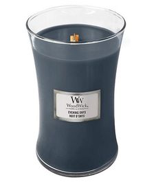 Вечерний оникс, ароматическая свеча, WoodWick