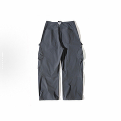 Брюки Nothomme Blue Outdoor Water Repellent Adjustable Drawstring Pants Dark Gray