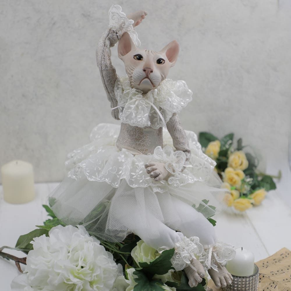 Кукла коллекционная Кошка Майя