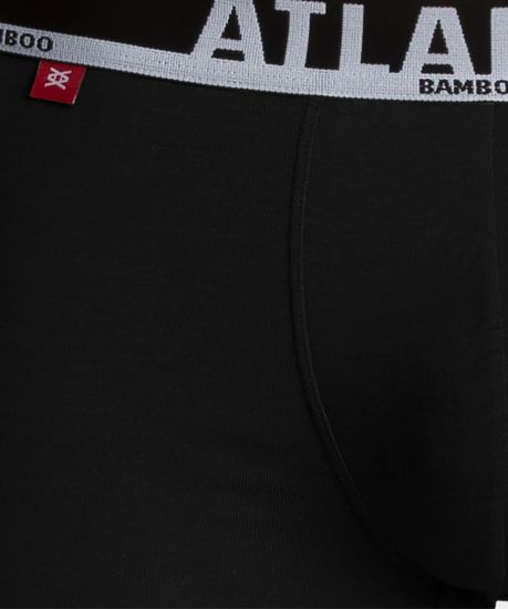 Трусы мужские боксеры, Atlantic MH-1187 черные