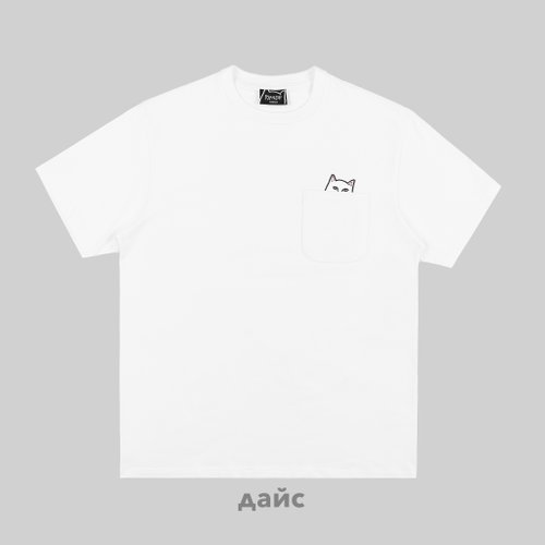 Футболка мужская Ripndip Lord Nermal Pocket Tee артикул:RND0205 - купить в магазине Дайс